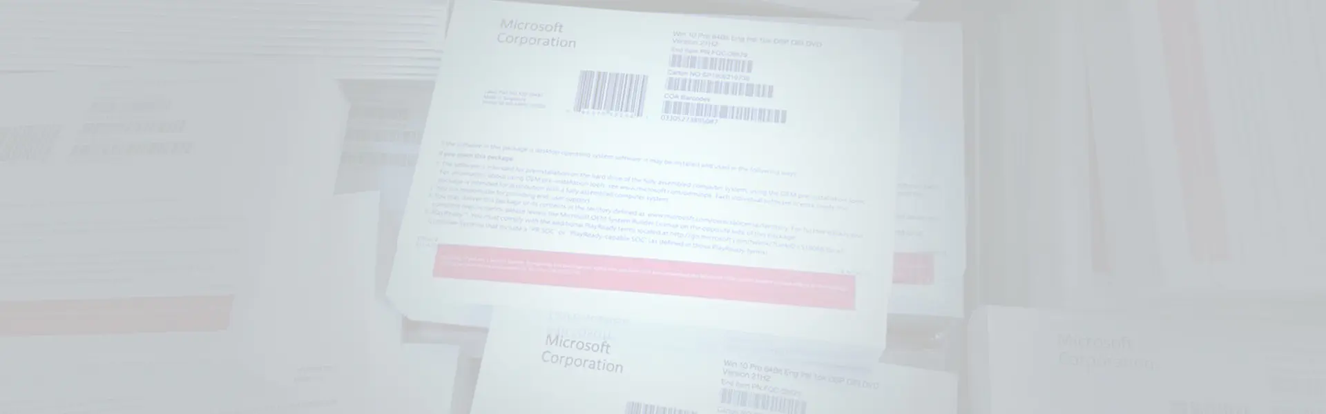 Microsoft Windows OEM DVD Installation Media