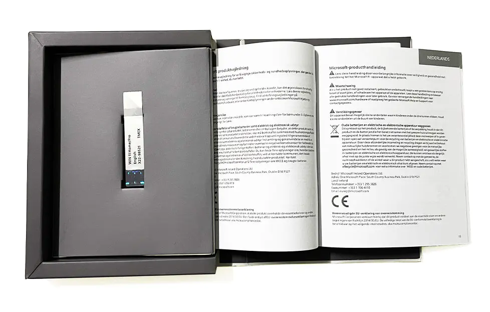 USB Kit Packaging Details